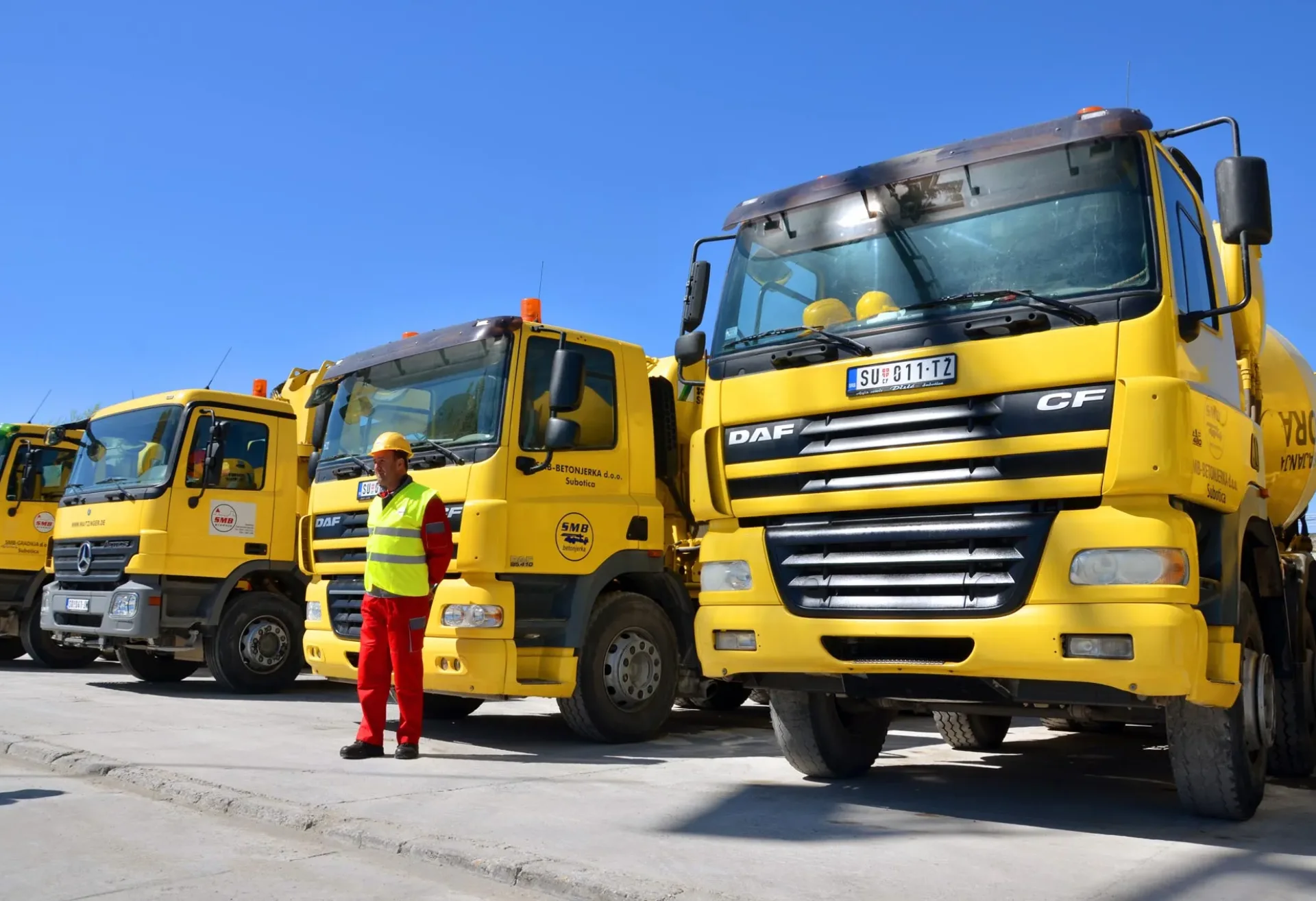 SMB Betonjekra vozni park