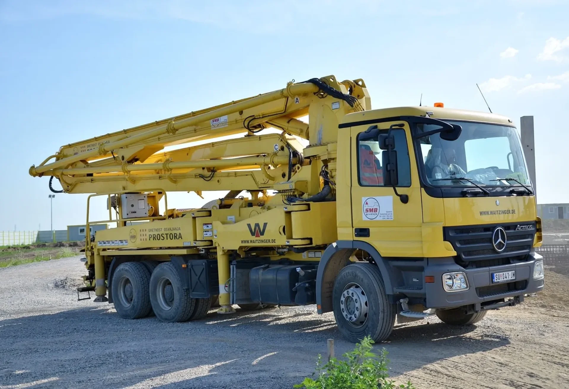 SMB Beronjerka pumpa za beton